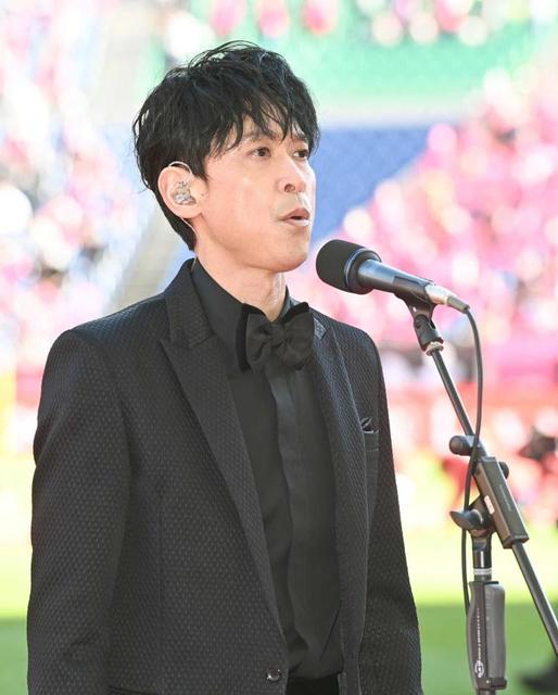 ｖ６坂本昌行 ルヴァン杯決勝で堂々国歌独唱 いい景色見せていただいた 芸能 デイリースポーツ Online