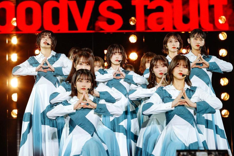 　全国ツアーを完走した櫻坂４６＝さいたまスーパーアリーナ（Ｃ）上山陽介