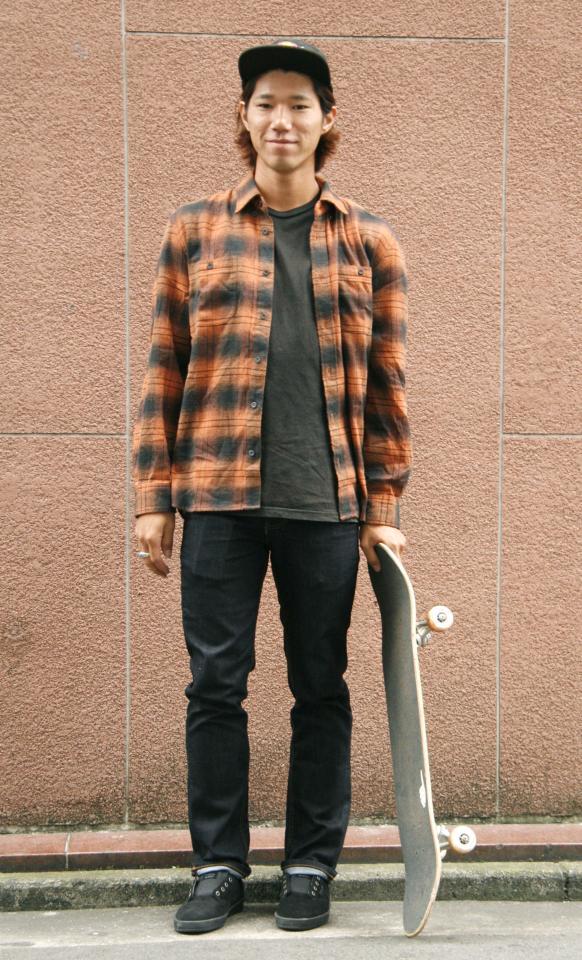 　プロスケートボーダーの瀬尻稜選手（写真提供・共同通信社）