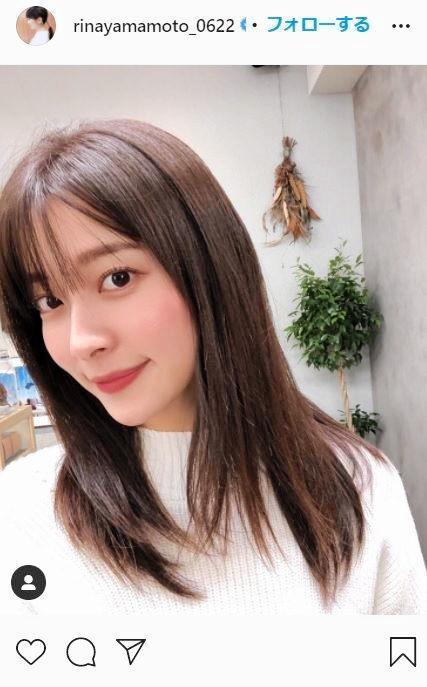 　山本里菜アナウンサーのインスタグラム＠ｒｉｎａｙａｍａｍｏｔｏ＿０６２２から