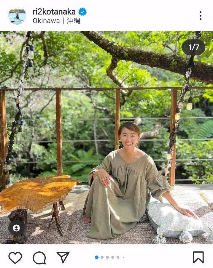 　田中律子のインスタグラム＠ｒｉ２ｋｏｔａｎａｋａより
