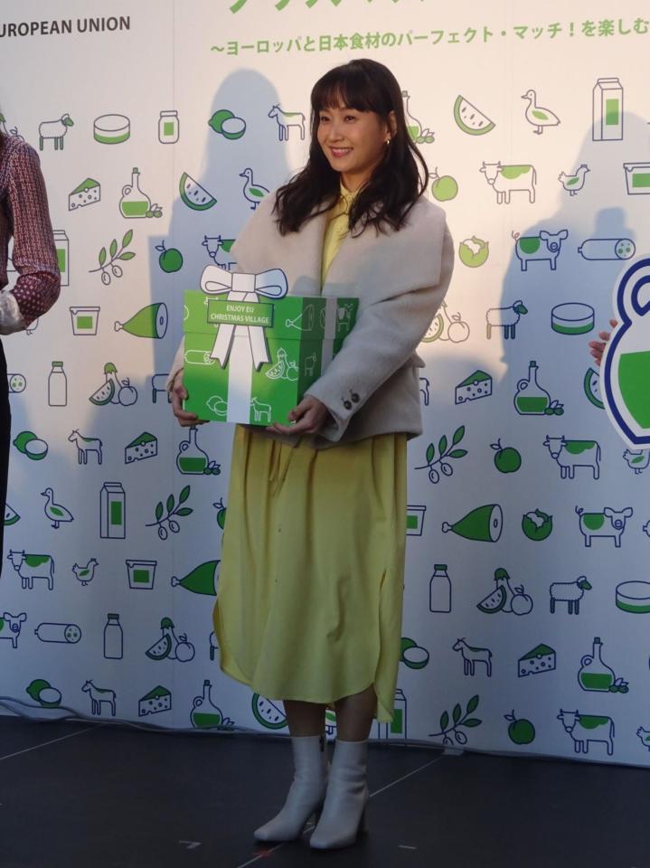 　イベントに出席した藤本美貴＝都内