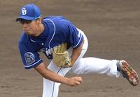 今季限りで引退した中日・山井＝６月２６日撮影