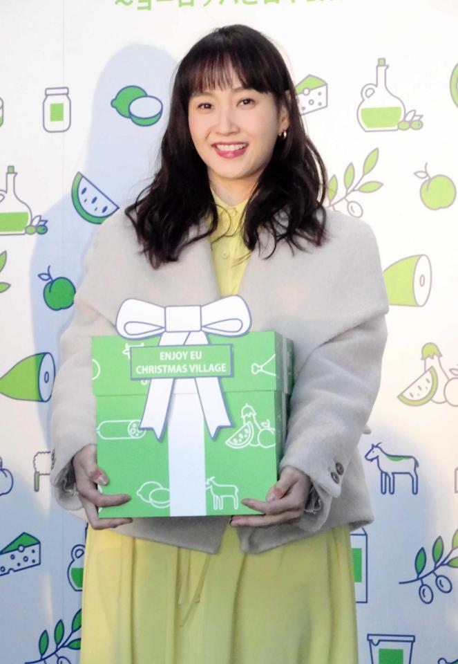 　イベントに出席した藤本美貴