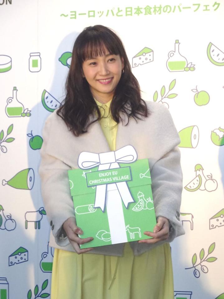 　イベントに出席した藤本美貴＝都内