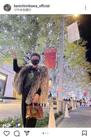 美川憲一のインスタグラム＠ｋｅｎｉｃｈｉｍｉｋａｗａ＿ｏｆｆｉｃｉａｌより