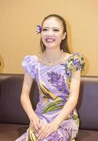 インタビューに応じたキャプテンのラウレア美咲さん