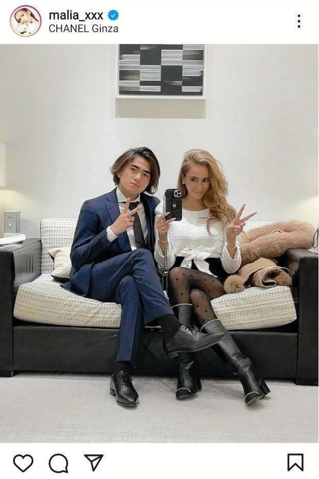 ＭＡＬＩＡ．のインスタグラム＠ｍａｌｉａ＿ｘｘｘより