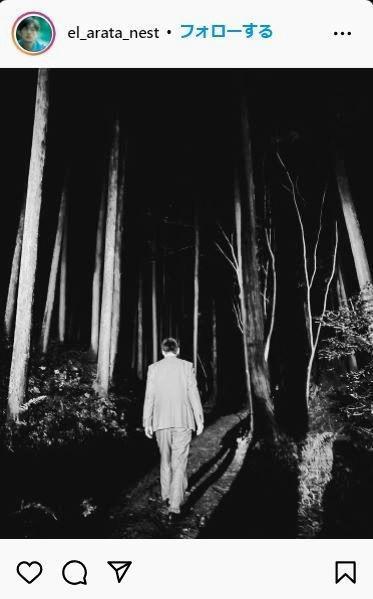 加瀬はどこへ？闇の中に消え去るショット　井浦新のインスタグラム＠　ｅｌ＿ａｒａｔａ＿ｎｅｓｔから