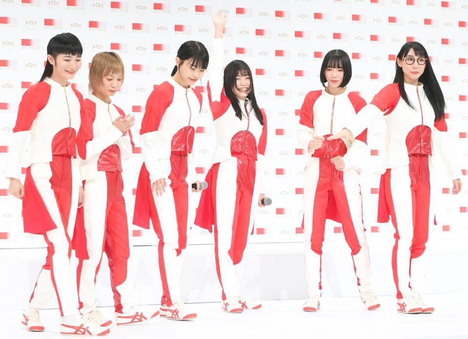 　ＢｉＳＨ（左から）リンリン、モモコグミカンパニー、アイナ・ジ・エンド、セントチヒロ・チッチ、アユニ・Ｄ、ハシヤスメ・アツコ