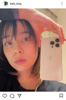 加藤ローサのインスタグラム＠ｋａｔｏ＿ｒｏｓａより