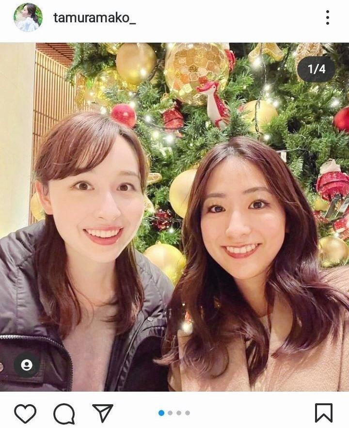 田村真子アナのインスタグラム＠ｔａｍｕｒａｍａｋｏ＿より