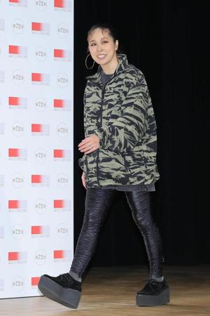 　リハーサルに登場したＡＩ（代表撮影）