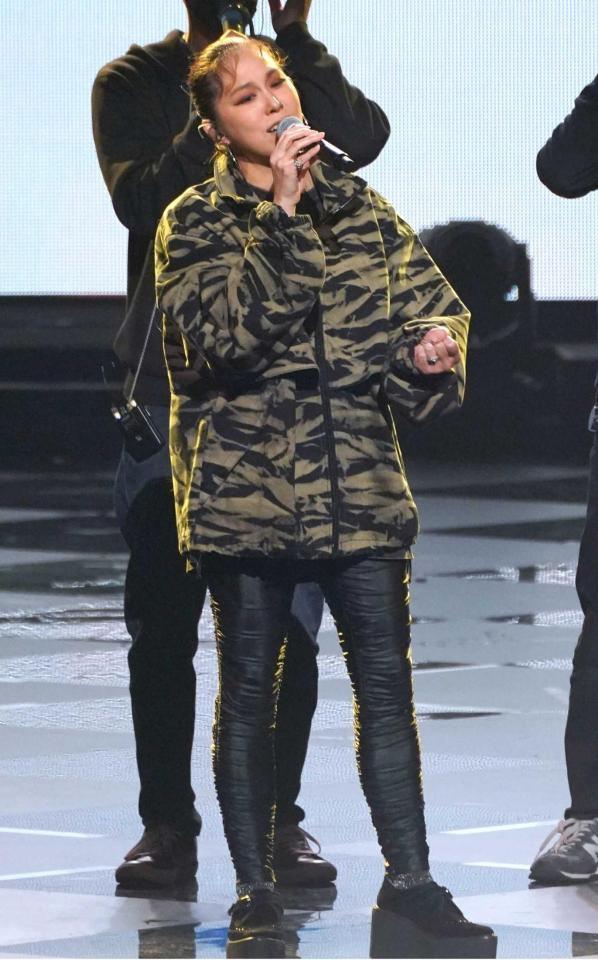 　リハーサルを行ったＡＩ（ＮＨＫ提供）