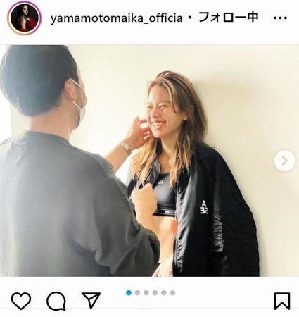 　山本舞香のインスタグラム＠ｙａｍａｍｏｔｏｍａｉｋａ＿ｏｆｆｉｃｉａｌより