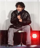 　フジテレビ系月９ドラマ「ミステリと言う勿れ」完成披露試写会に登場したＫｉｎｇ　Ｇｎｕ・常田大希＝東京・ユナイテッドシネマお台場（撮影・伊藤笙子）