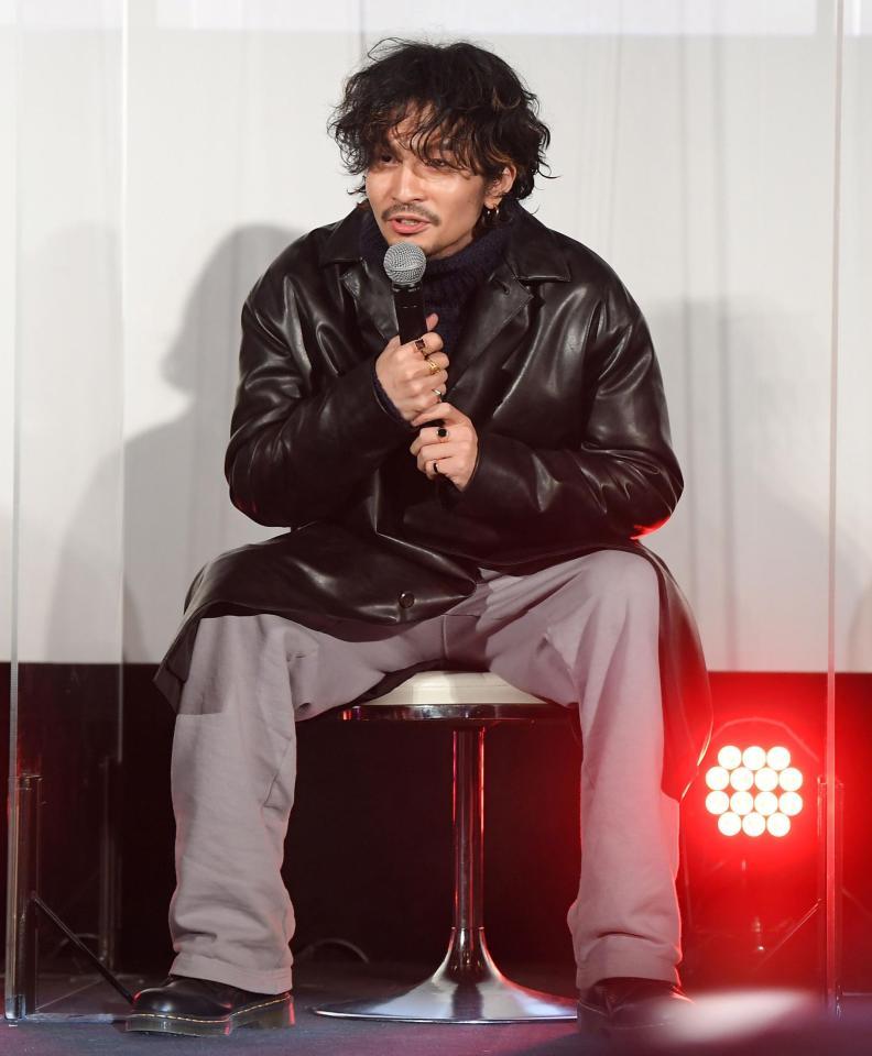 　フジテレビ系月９ドラマ「ミステリと言う勿れ」完成披露試写会に登場したＫｉｎｇ　Ｇｎｕ・常田大希＝東京・ユナイテッドシネマお台場（撮影・伊藤笙子）