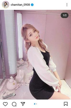 ゆうちゃみのインスタグラム＠ｃｈａｍｉｔａｎ？０９０８より