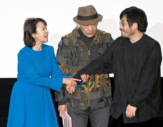 烏丸せつこ 私は私の意見を述べただけ 不満 主演映画初日あいさつ 芸能 デイリースポーツ Online