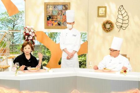 「上沼恵美子のおしゃべりクッキング」最終収録に参加した上沼恵美子（左）