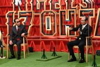 　テレビ朝日系「タモリステーション～二刀流　大谷翔平の軌跡～」で語り合うタモリ（左）と王貞治氏（Ｃ）テレビ朝日