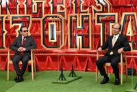 　テレビ朝日系「タモリステーション～二刀流　大谷翔平の軌跡～」で語り合うタモリ（左）と王貞治氏（Ｃ）テレビ朝日