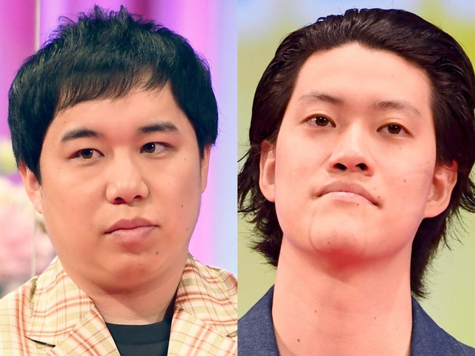 　霜降り明星・せいや（左）と粗品 