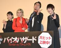 （左から）沢城みゆき、ファイルーズあい、木村昴、梶裕貴