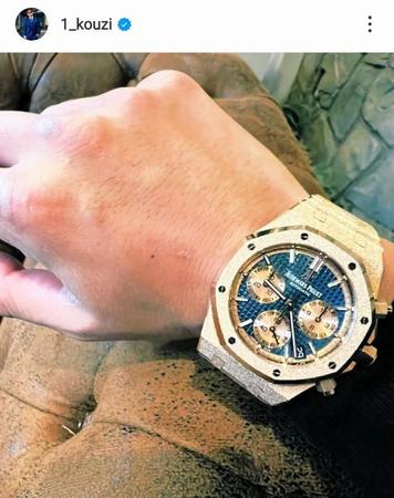 皇治のインスタグラム（＠１＿ｋｏｕｚｉ）から