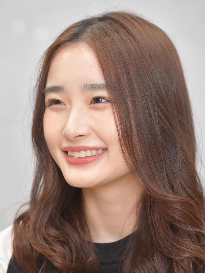 　「朝ドラに出たい」と話した安倍乙（撮影・佐々木彰尚）