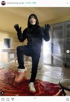 　血をまき散らした現場で　日本テレビ「真犯人フラグ」インスタグラム＠ｓｈｉｎｈａｎｎｉｎｆｌａｇ＿ｎｔｖより