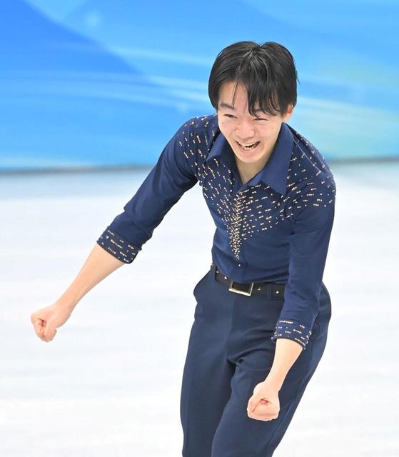 【写真】鍵山優真がかわいい!「終わったあとの喜び方が」コボちゃんそっくり説も