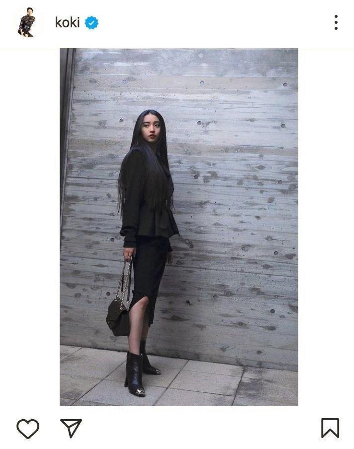 　Ｋｏｋｉ，のインスタグラム＠Ｋｏｋｉより