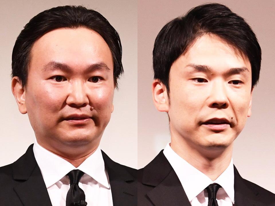 かまいたち・山内健司（左）と濱家隆一