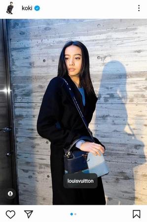 　Ｋｏｋｉ，のインスタグラム＠ｋｏｋｉより