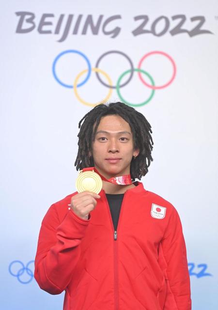 平野歩夢 スケボー金・堀米雄斗は「一緒に喜んでくれた」 幼少期2