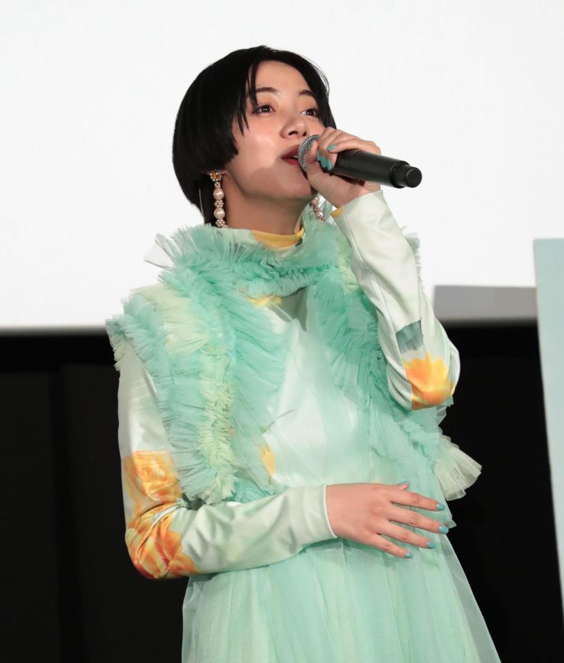 ｅｌａｉｚａ ｔｏｇｅｔｈｅｒ 生歌初披露 映画 ライフ プレミア試写会 芸能 デイリースポーツ Online