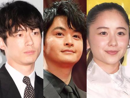 　１６日に発表された新キャスト（左から）坂口健太郎、瀬戸康史、堀田真由