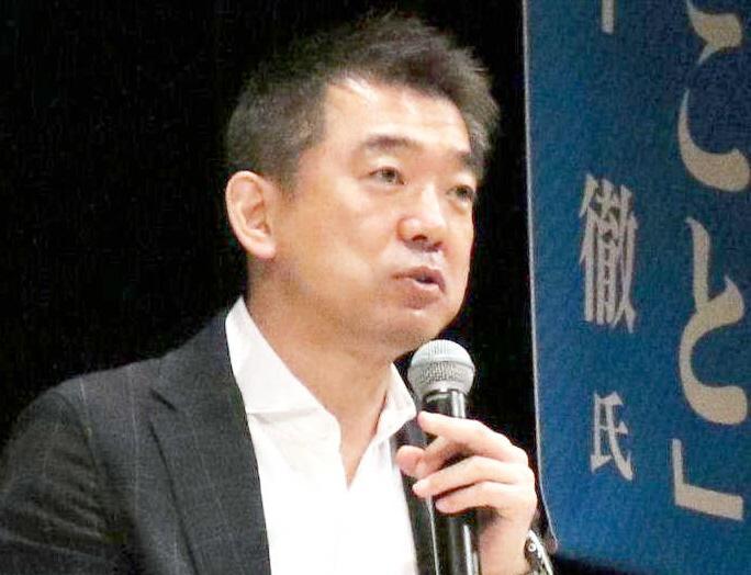 　橋下徹氏＝２０１８年撮影