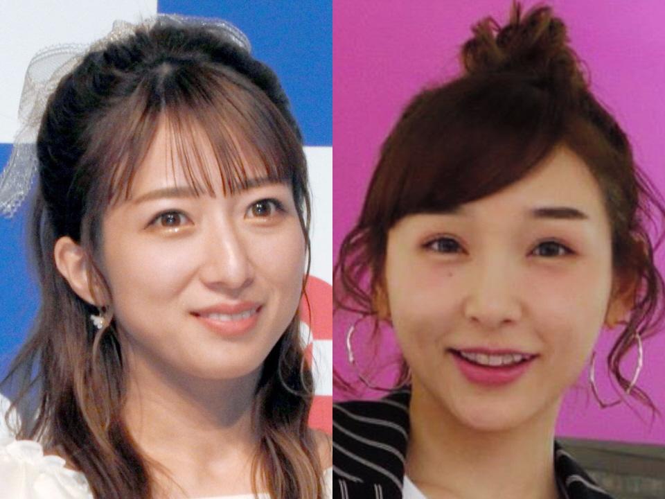 辻希美（左）と加護亜依