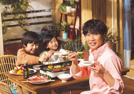 　新ＣＭで初のパパ役に挑戦した相葉雅紀