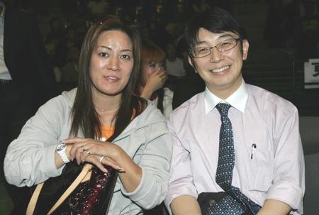 　ジャガー横田（左）、木下博勝夫妻＝２００７年撮影