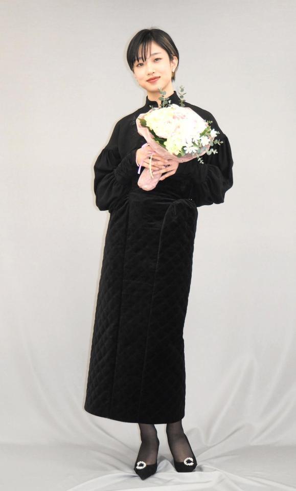 新人賞を受賞した河合優実