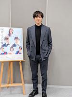 ミュージカル「四月は君の嘘」の取材会を行った小関裕太＝大阪・関西テレビ