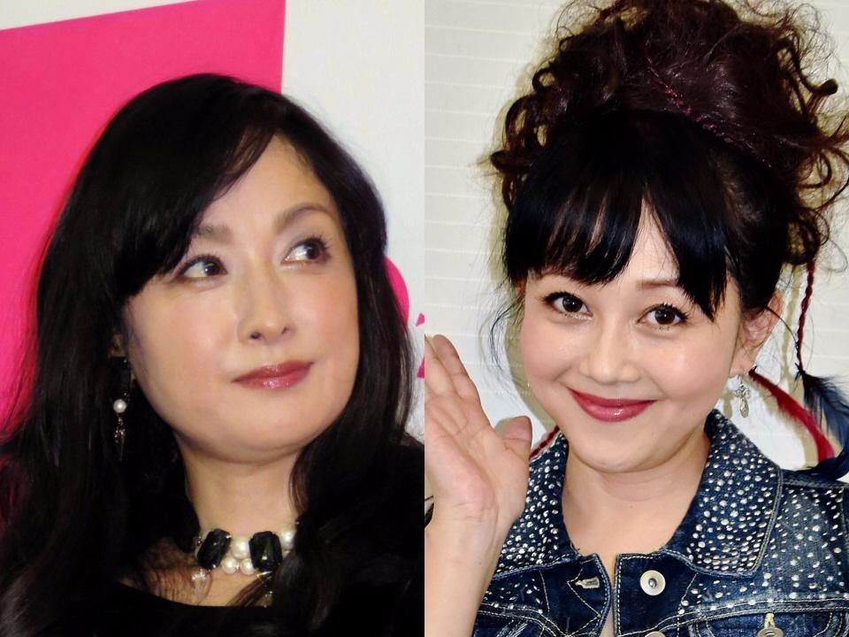 国生さゆり（左）と浅香唯