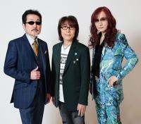 　日本ロック界を牽引するＴＨＥ　ＡＬＦＥＥ（左から）桜井賢、坂崎幸之助、高見沢俊彦（撮影・中島達哉）