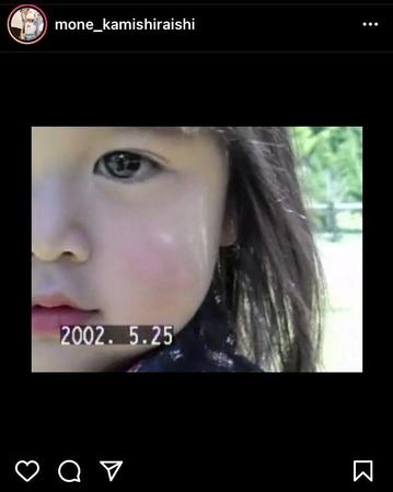　上白石萌音のインスタグラム＠ｍｏｎｅ＿ｋａｍｉｓｈｉｒａｉｓｈｉより