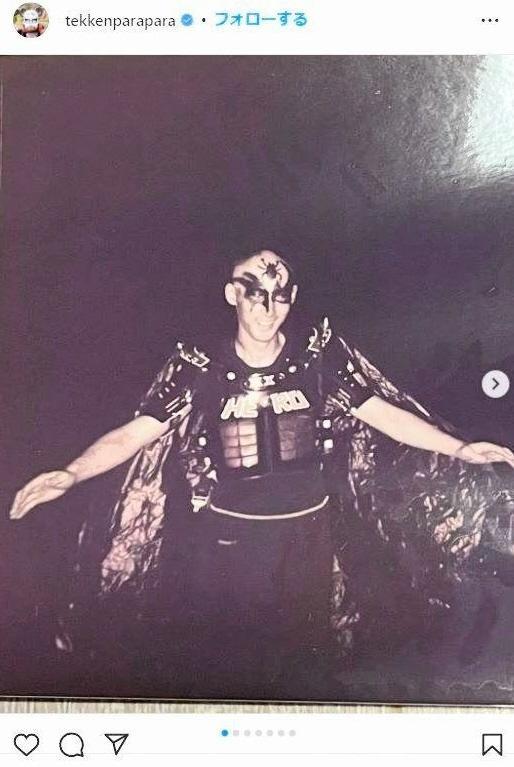 　鉄拳のインスタグラム＠ｔｅｋｋｅｎｐａｒａｐａｒａより