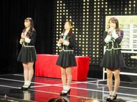 　イベントに参加した（左から）８位・泉綾乃、２位・上西怜、14位・前田令子