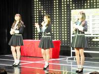 　イベントに参加した（左から）８位・泉綾乃、２位・上西怜、14位・前田令子